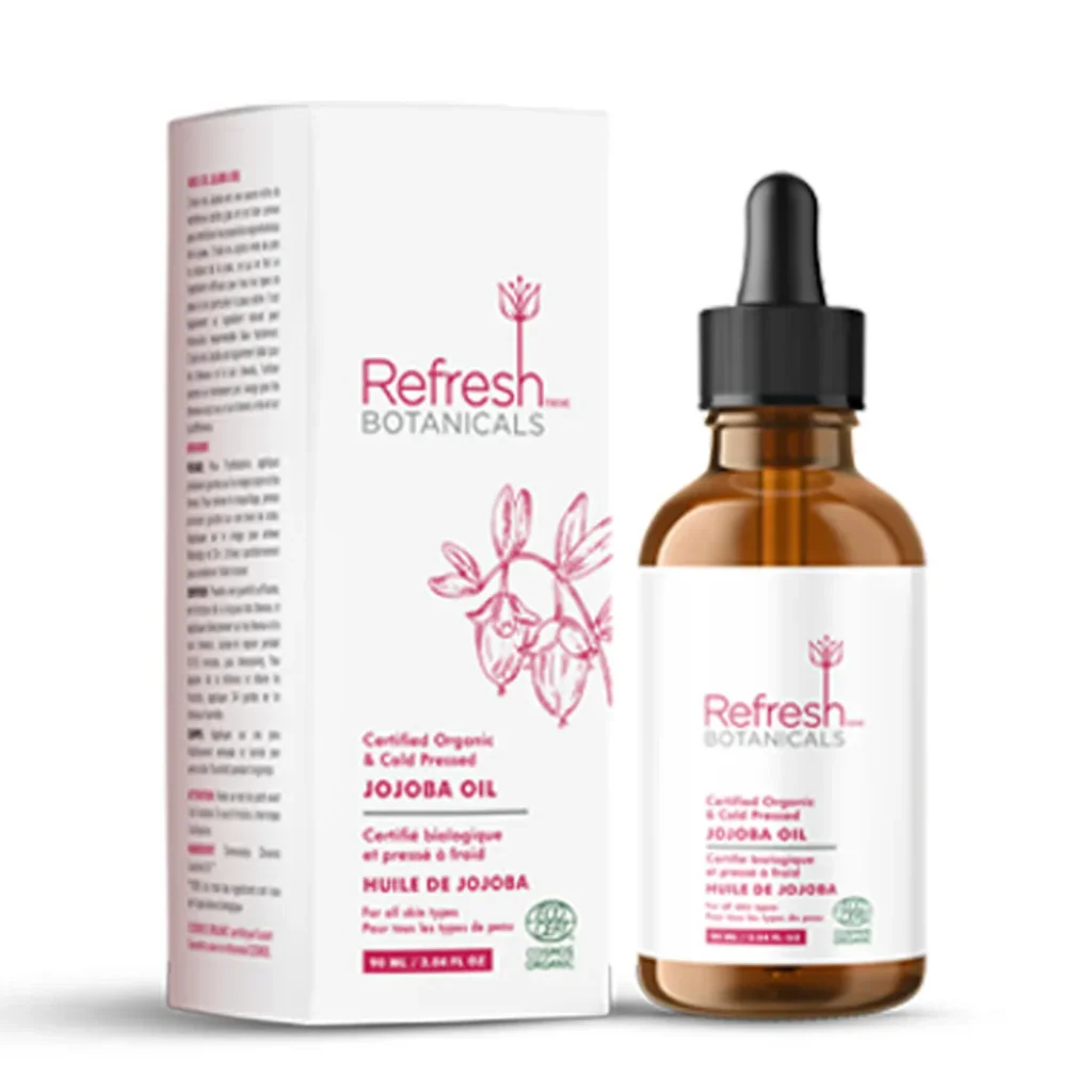 Refresh Botanicals Certified Organic Jojoba Oil