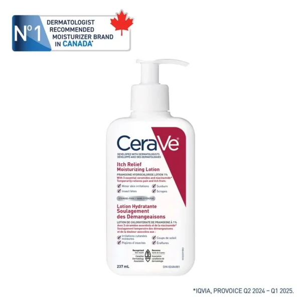 CeraVe Itch Relief Moisturizing Lotion